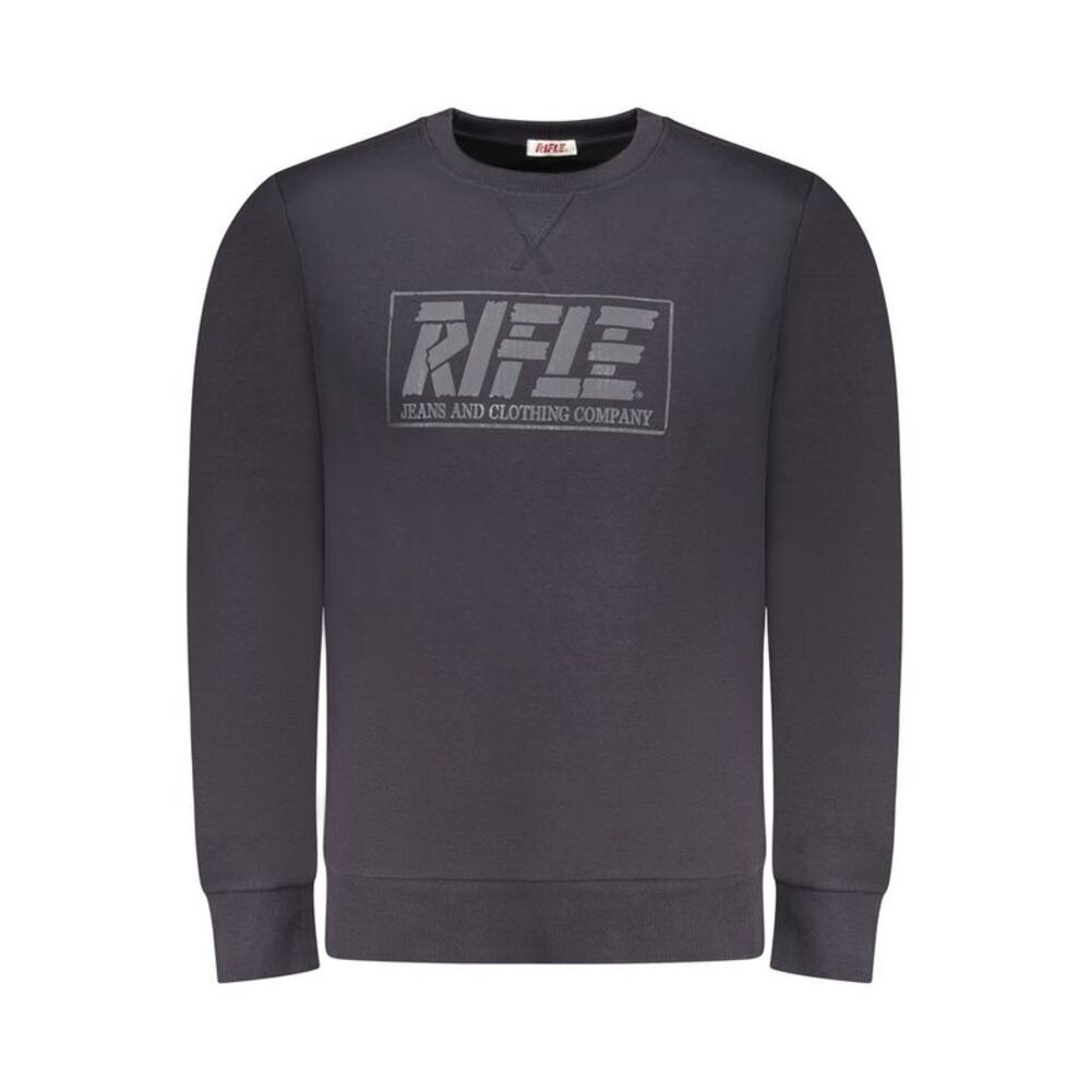Rifle Blue Cotton Men Men's Sweatshirt